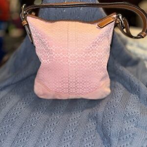 Coach Pink Designer Crossbody/Shoulder Bag